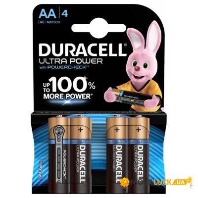  Duracell AA Ultra Power LR06 x 4 (5004805)