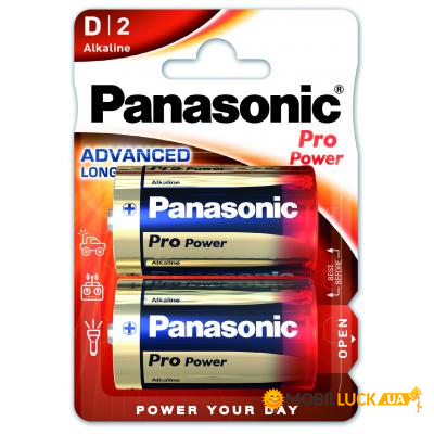  Panasonic D LR20 Pro Power * 2 (LR20XEG/2BP)