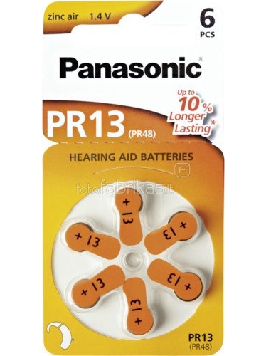  Panasonic Zinc Air PR 13 /6 (PR-13/6LB)