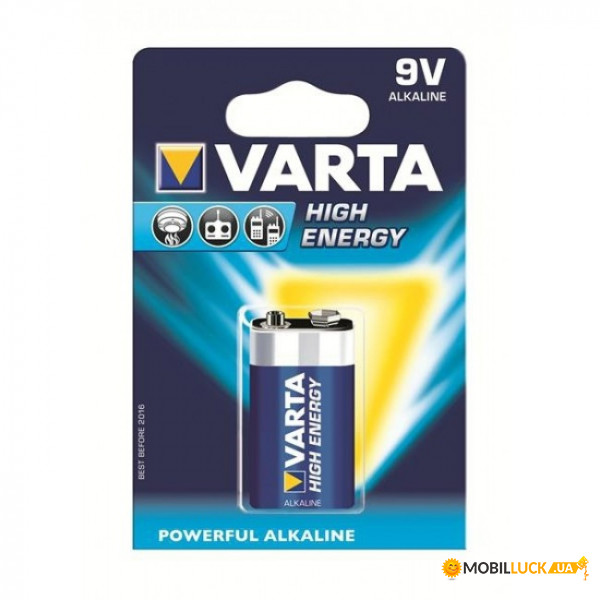  Varta 4922  High Energy 9V
