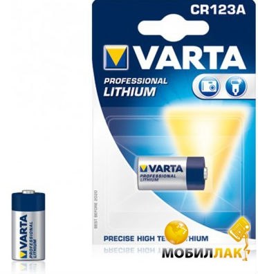  Varta Cr 123a Bli 1 Lithium (6205301401)