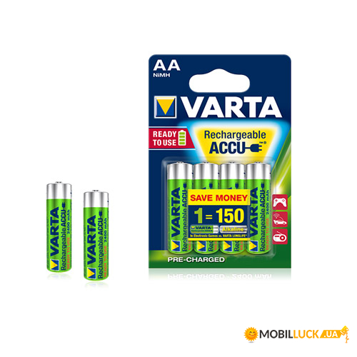  Varta Rechargeable Accu Ready 2 Use AA 2100 mAh 4 