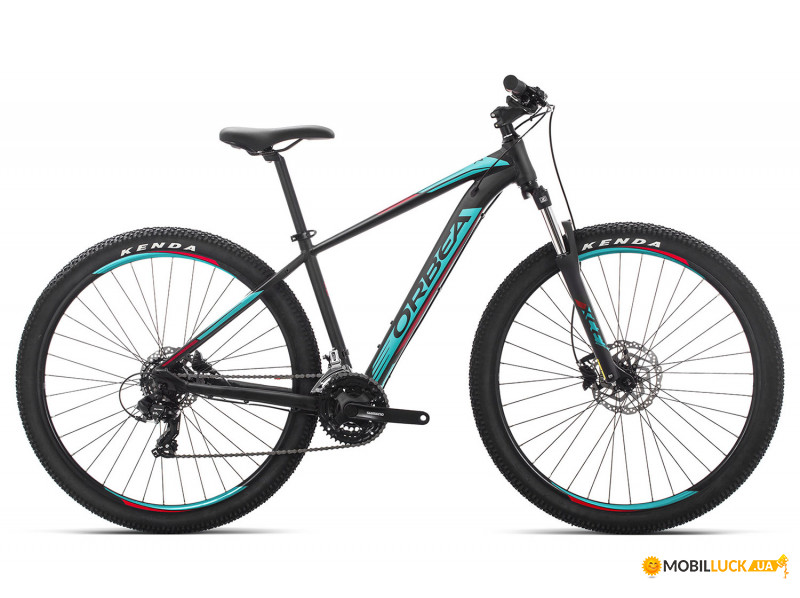 Orbea MX 27 60 19 S Black-Turquoise-Red