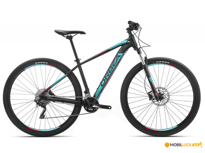  Orbea MX 29 10 19 L Black-Turquoise-Red