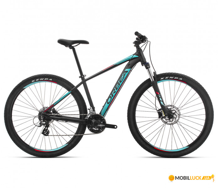  Orbea MX 29 50 19 L Black-Turquoise-Red