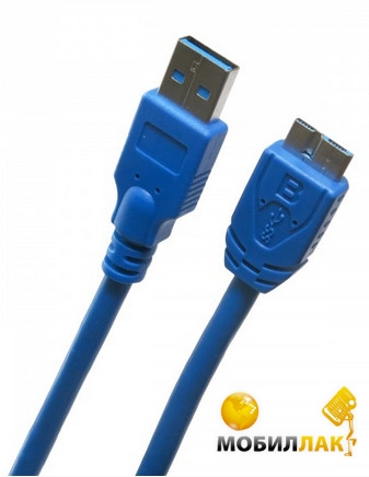 Extradigital USB 3.0 AM / micro USB B, 0.5m, 28 AWG, Hi-Speed