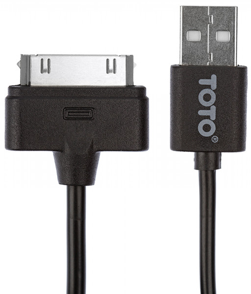  Toto TKG-15 High speed USB cable iPhone4 0.9m Black
