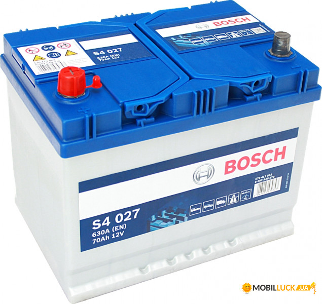   Bosch 0092S40270 S4 Asia Silver 70 *  +/-   630A