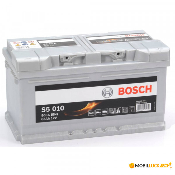   Bosch 0092S50100 S5 Silver 85 *  -/+   800A