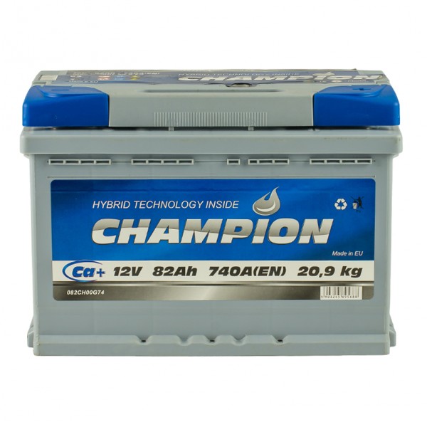   Champion 82Ah-12V Euro R