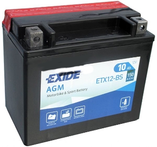  Exide AGM (ETX12-BS) 10Ah-12V L EN150