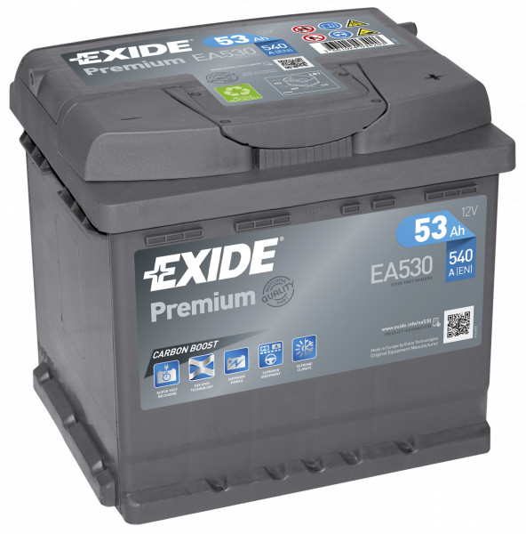 Exide Premium 6-53  (EA530)