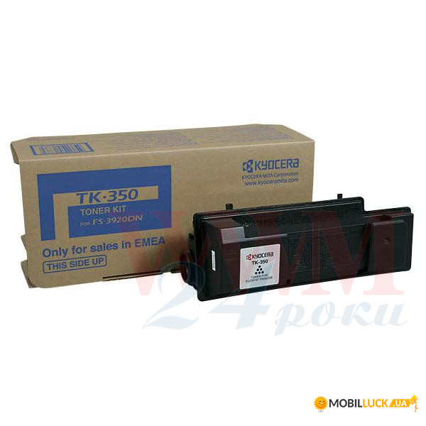 - Kyocera TK-350 FS-3920DN 15000  Black (1T02LX0NLC)