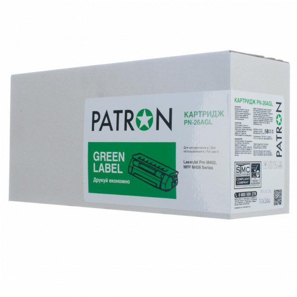  Patron HP LJ CF226A Green Label (PN-26AGL)