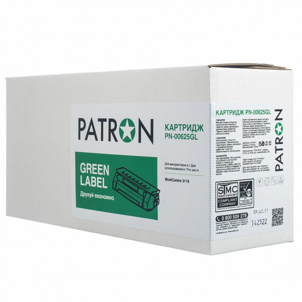  Patron Xerox WC 3119 Green Label (PN-00625GL)