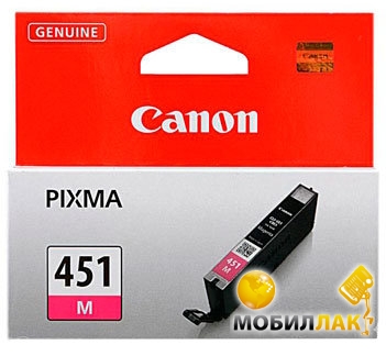   Canon CLI-451M Pixma MG5440/ MG6340 Magenta (6525B001)