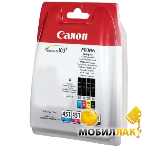  Canon CLI-451C/M/Y/B (6524B004)