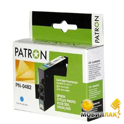  Patron  Epson R200/300 (PN-0482) CYAN (CI-EPS-T048240-CY-PN)