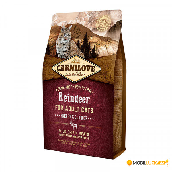     Carnilove Cat Energy Outdoor   6 kg (170206)