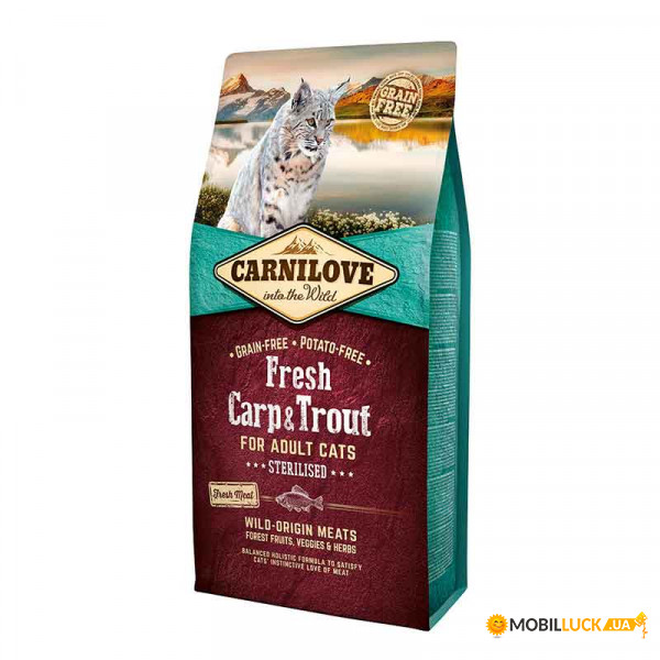    Carnilove Cat Fresh Carp & Trout Sterilised 6  (170878/7465)