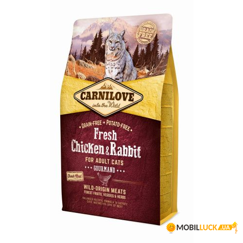   Carnilove Cat Fresh Chicken & Rabbit Adult 6  (170875/7410)