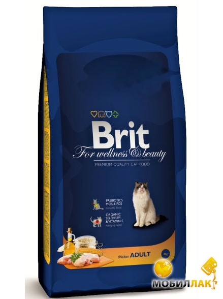     Brit Premium Cat Adult Chicken 1,5 
