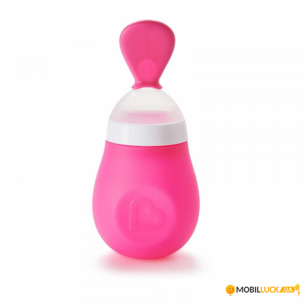  Munchkin Squeeze Spoon Pink 150  (012398.02)