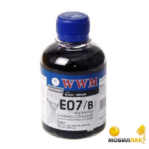  WWM  Epson Stylus Color 660/670/1160 Black E07/B