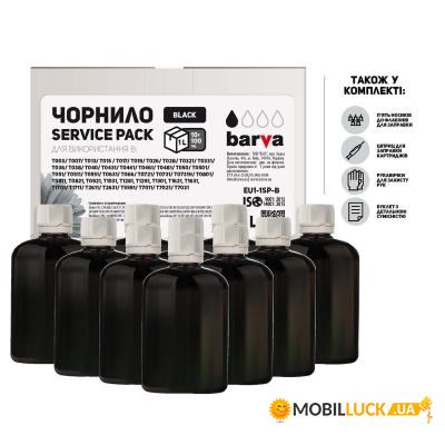  Barva Epson Universal Black 10x100 ServicePack (EU1-1SP-B)