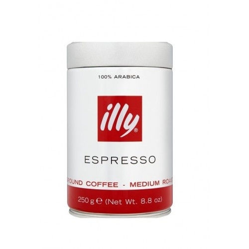   Illy Espresso medium roast 100%  250  /