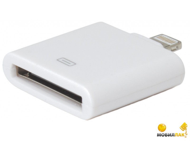   Apple Lightning to Apple ES-AD-ApWH 30 pin White Eco Style