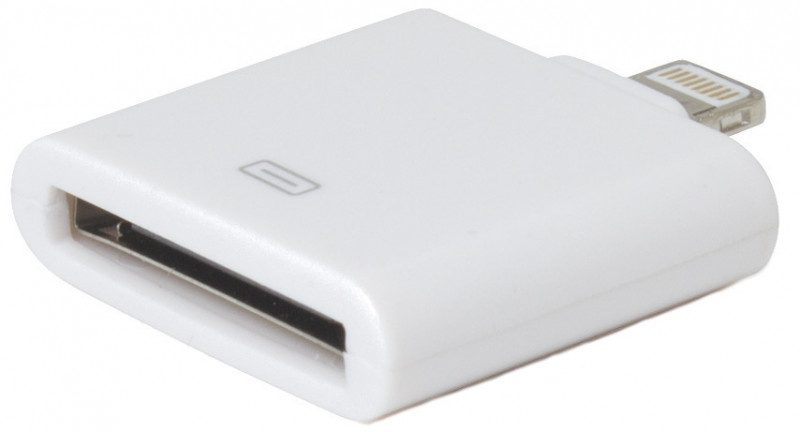   Apple Lightning to Apple ES-AD-ApWH 30 pin White Eco Style