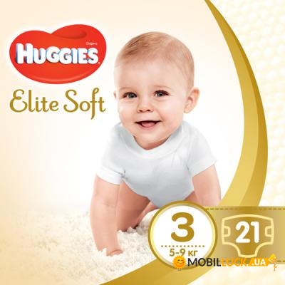  Huggies Elite Soft 3 Small 21 (5029053545271)
