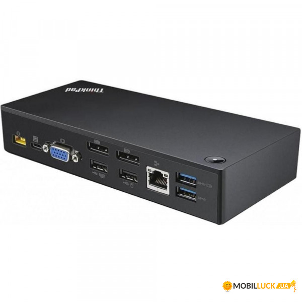 - Lenovo ThinkPad USB-C Dock (40A90090EU)