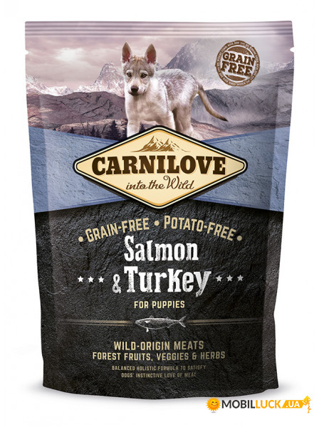    Carnilove Puppy Salmon Turkey 1,5 kg