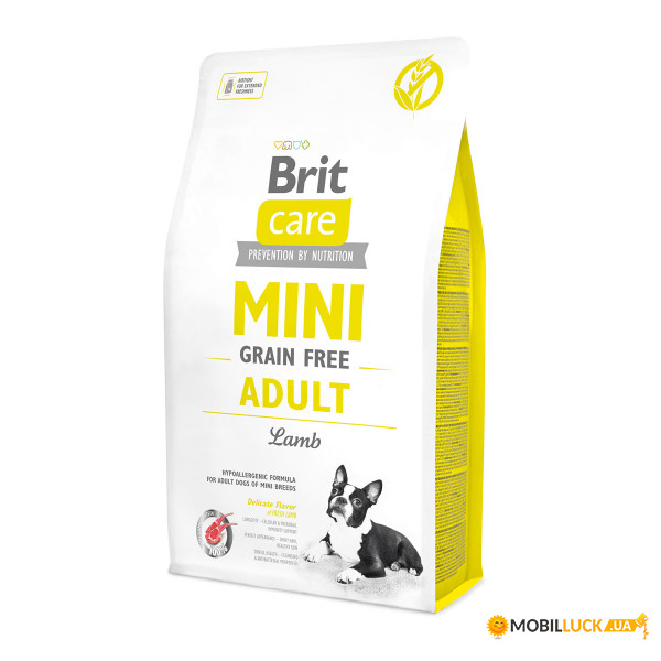      Brit Care GF Mini Adult Lamb  0,4 kg (170771)