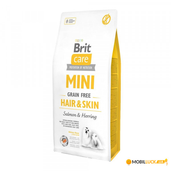      Brit Care GF Mini HairSkin     7 kg (170784)
