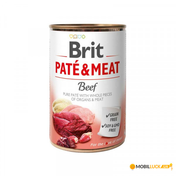    Brit Pat&Meat Dog  400 g (100072)