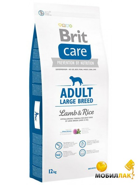    Brit Care Adult Large Breed Lamb & Rice 12