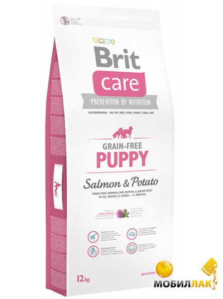    Brit Care GF Puppy Salmon & Potato 12