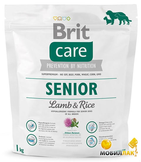    Brit Care Senior Lamb & Rice 1