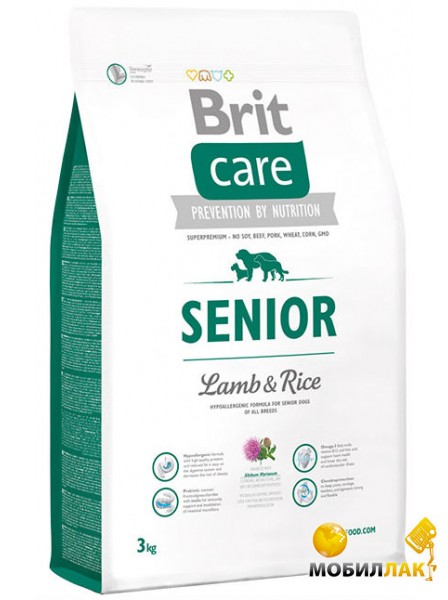    Brit Care Senior Lamb & Rice 3