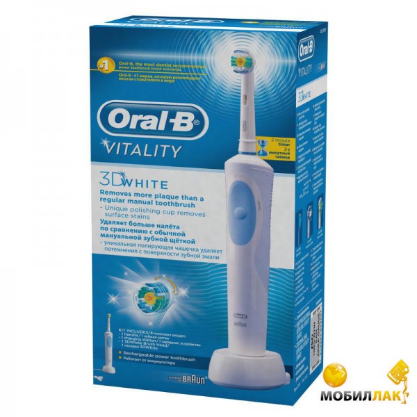    Braun Oral-B Vitality 3D White D1