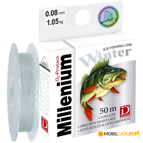   Dragon MILLENIUM WINTER 0.10mm 50m (10) (PDF-33-15-110)
