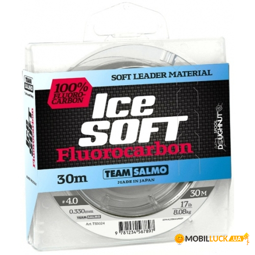   Team Salmo ICE Soft Fluorocarbon 0,33 / 30m (./ *12) TS5024-033