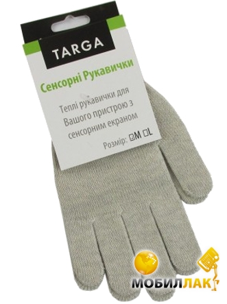    Targa Milk Fingertips touch glove (M) (69975)
