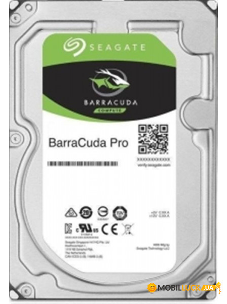  Seagate HDD SATA 4.0TB BarraCuda Pro 7200rpm 128MB (ST4000DM006)