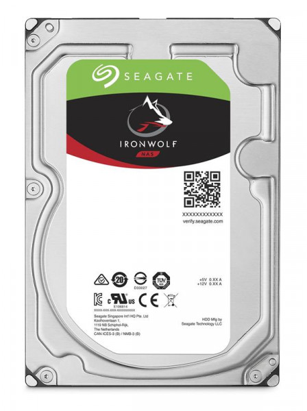   Seagate HDD SATA 6.0TB IronWolf NAS 7200rpm 256MB (ST6000VN0033)