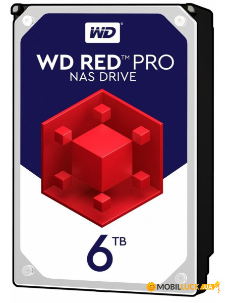   Western Digital 3.5 SATA 3.0 6TB 7200rpm Class 256MB Red Pro (WD6003FFBX)