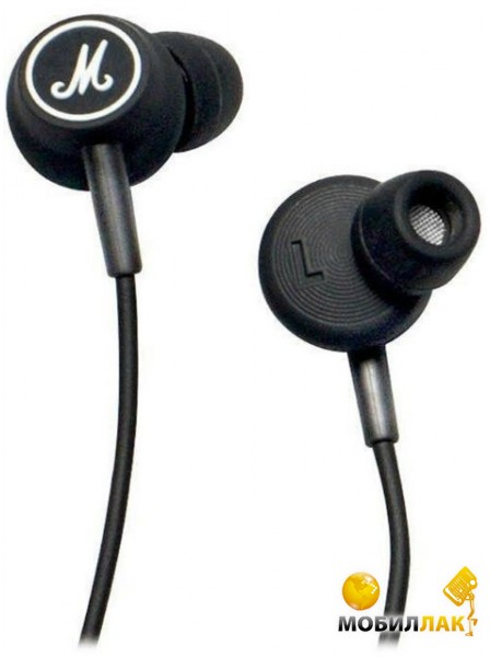  - Marshall Mode Headphones Black and Black